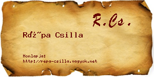 Répa Csilla névjegykártya